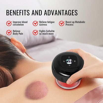 4-in-1 Smart Cupping Therapy Massager & Red Light Therapy