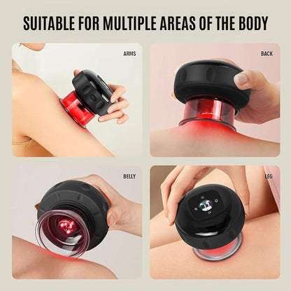 4-in-1 Smart Cupping Therapy Massager & Red Light Therapy