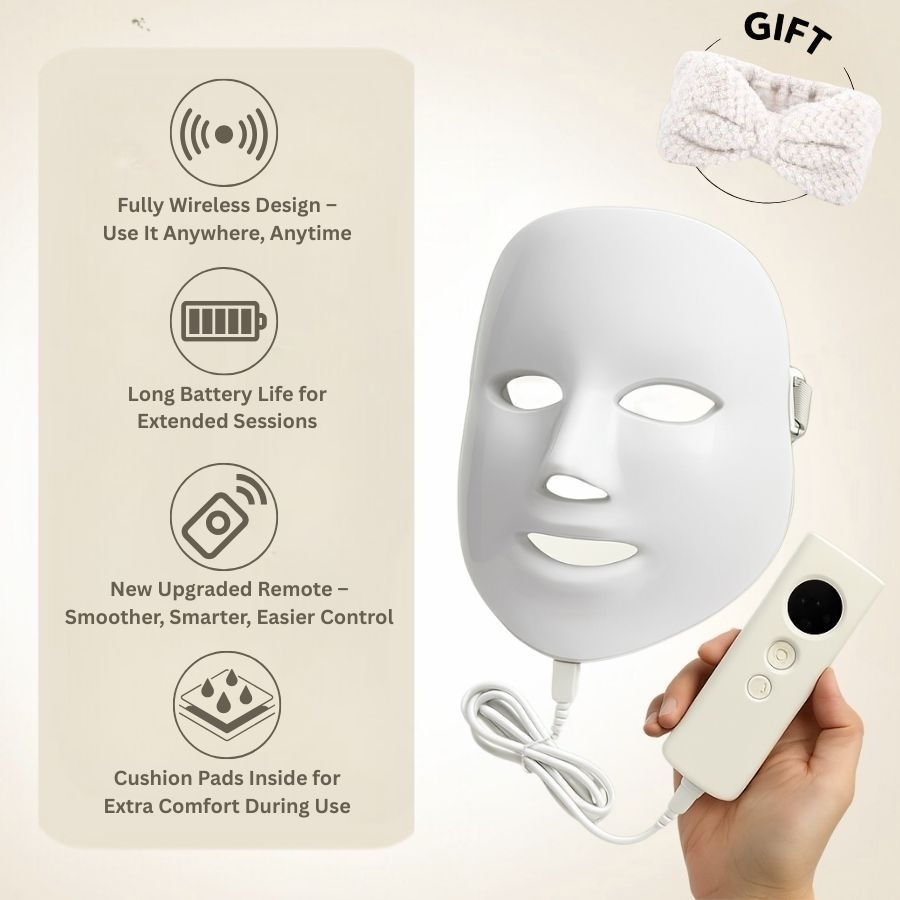 Face Mask Light Therapy Pro Wireless