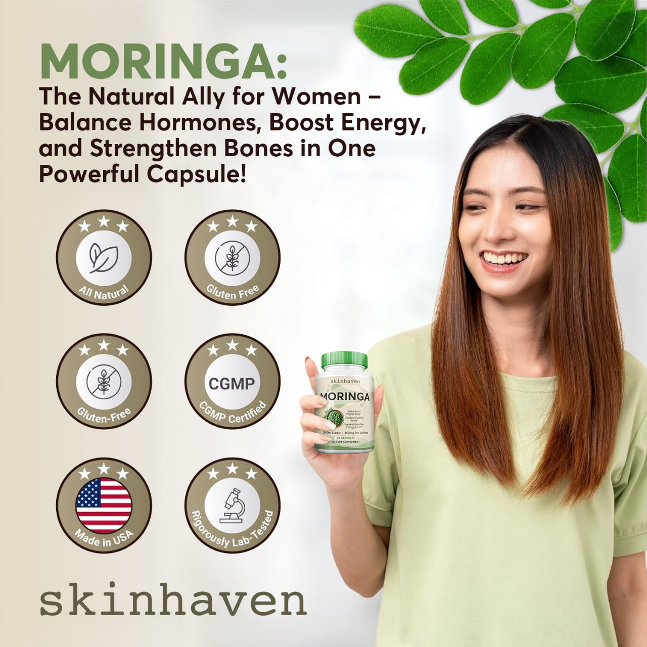 Moringa Powder Capsules