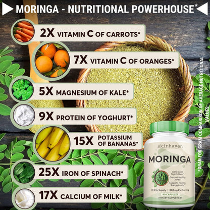 Moringa Powder Capsules