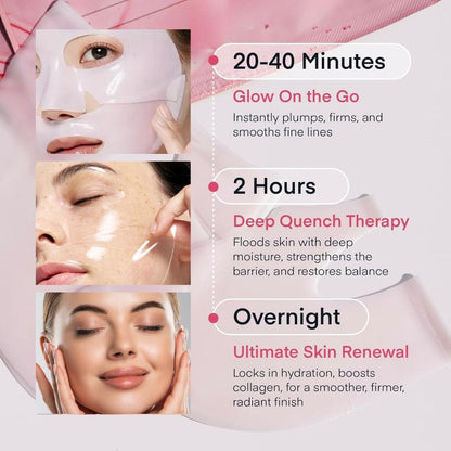 Pink Deep Collagen Gel Mask